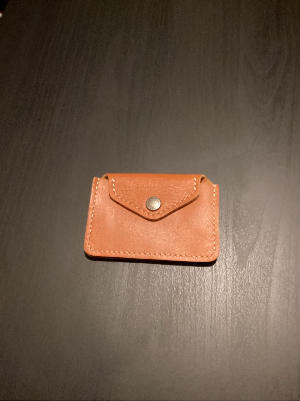 Portland Leather Small Leather Card Wallet